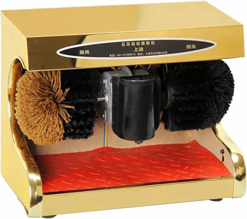 MNJVCFDS Limpiabotas Sensor automático Limpiabotas Automático Hogar Cepillo eléctrico Cepillo para Zapatos Máquina para Limpiar Zapatos Limpiador de Zapatos