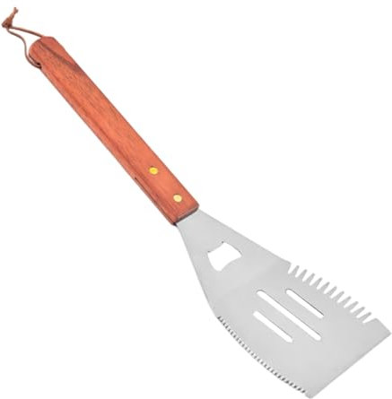 Spatola Da Grill,Utensili Barbecue Per Esterni | Paletta in Acciaio Inox per Grigliate, Giardino, Picnic, Ristorante e Esterno