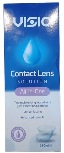 All in One Contact Lens Care Solution 360ml, Multi-Purpose
