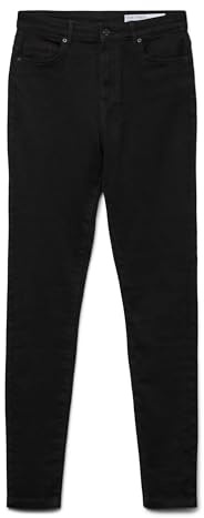 Vero Moda Skinny Jeans för kvinnor, Svart (svart svart), 64/ 30L (TU1088:U1113illverkarens storlek: M)
