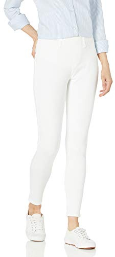 Amazon Essentials Jegging en tricot à enfiler pour femme (disponible en grande taille), blanc, taille M
