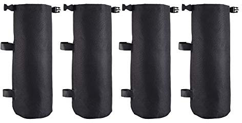 ValueHall Gewichtstaschen Pavillon Gewichte 4er Set Pavillon Standfuß Standsicherung Festzelt Pavillonstandfüße Zelt Sandsack für Pop-Up-Baldachin-Zelt Gewichtete Füße Tasche V7059B