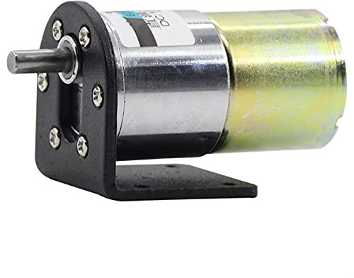 Démarreur électronique rotatif à micro-réducteur électrique DC, 12v 24v 5 tr/min à 600 tr/min, démarreur électronique à engrenage de 37 mm de diamètre, mise à niveau passe-temps réglable à basse vites