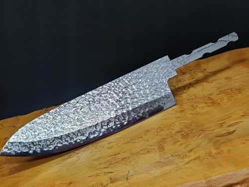 Santoku Högglans Kökskniv Knivblad Kockkniv Skalkniv Kiritsuke Damaskus VG10 67 lager 195 mm DYI Knife Blank