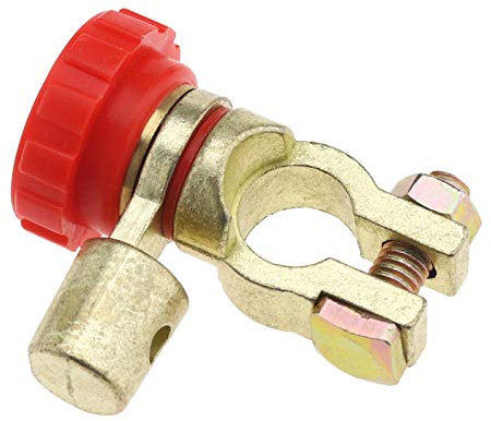 OTOTEC Morsetto Di Disconnessione Dei Terminali Della Batteria Dell'auto Interruttore Isolatore Di Interruzione A Rilascio Rapido Con Polo Negativo - Universale