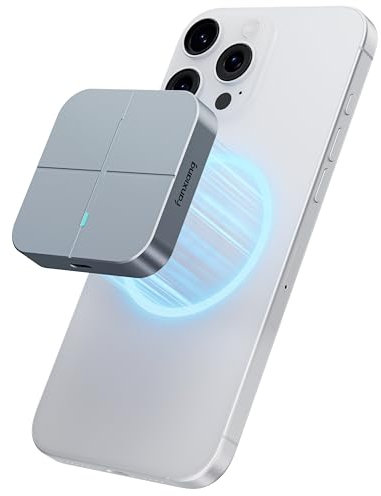 fanxiang 1TB Magnetic External SSD Portable SSD, Up to 1050 MB/s, USB 3.2 Gen2 External Solid State Drive Magnetic Type-C External Hard Drive for Smartphone/Laptops/Professionals/Gaming, PS1002