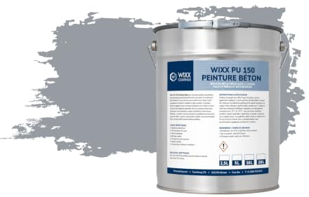 Wixx PU 150 Betonfarbe - RAL 7040 | Fenstergrau - 5L