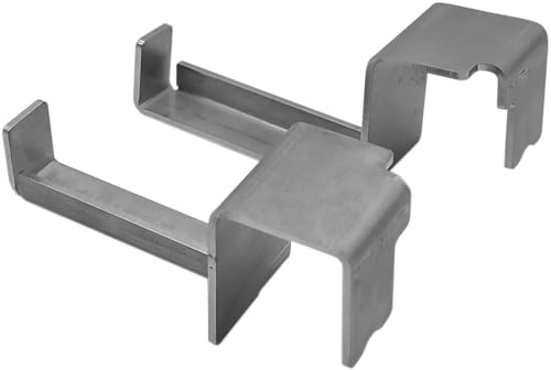 APIFORMES Rähmchenhalter Kompakt – Edelstahl, flexibel einstellbar für Zander, DN, Dadant US, Langstroth, Dadant Blatt – Platz für 2 Rähmchen