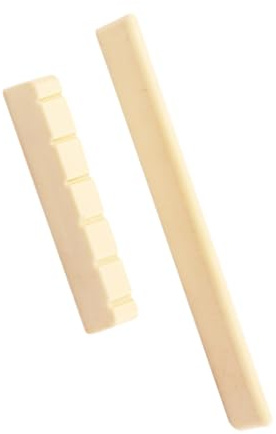 GALPADA Gitarrensattel Ersatz für Klassische Gitarre mit Einfacher Längenanpassung zum Verbessern Des Klangs und Erleichtern Des Spielens Zufälliger Stil
