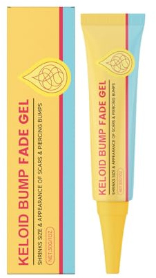 Keloid Bump Removal Gel for Scars & Raised Skin - Advanced Scar Treatment Gel for Old & New Scars - Scar Removal Cream for Keloid & Hypertrophic Scars - Fast Absorbing Scar Repair Gel for Face & Body