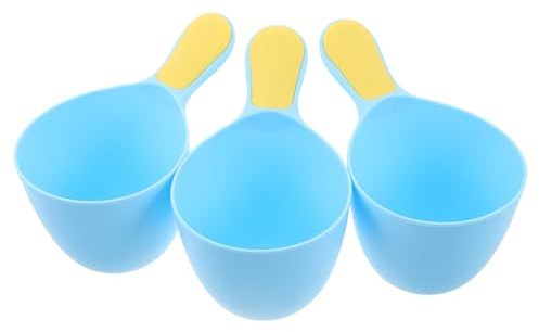 DIYEAH 3pcs Baby Rinse Cup for Bath with Ergonomic Nonslip Handles, Pp Material Hair Wash Jug for Newborns and Boys and Girls, Suitable for Gentle Shampooing and Bathing Tasks