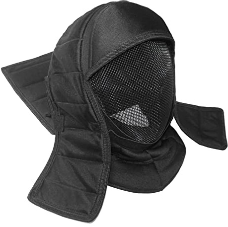 LEONARK 800N Hema Máscara de esgrima Superposición Casco Capucha - Hecho a Mano Epee Foil Saber Headgear Head Cover Protector (Pro)