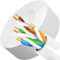 Soibke Cavo Ethernet 50 Metri, Bobina Cavo di Rete LAN Cat 6 50mt Esterno Lungo Cavo di Installazion Alta Velocità Gigabit Cavo RJ45 23AWG UTP Cavo Internet Patch Bianco
