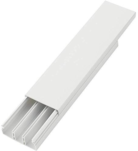 sygonix SY-5045586 Kabelrinne (L x B x H) 2m x 50.8mm x 20.3mm 1 St. Weiß