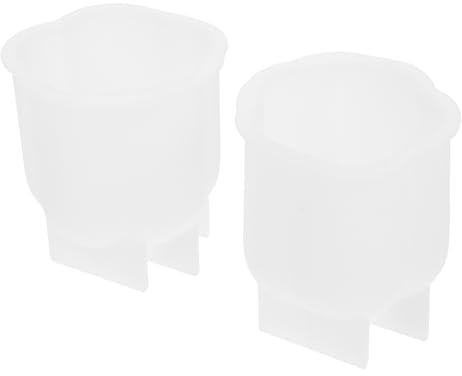 NUOBESTY 2st Kerze Silikonform Käseform Bienenwachskerzen Kunstharz Handgemachte Seifenform Kerzenformen Aus Bienenwachs Formen Aus Paraffinwachs Harzform Kieselgel Epoxidharz Fudge 3d Weiß