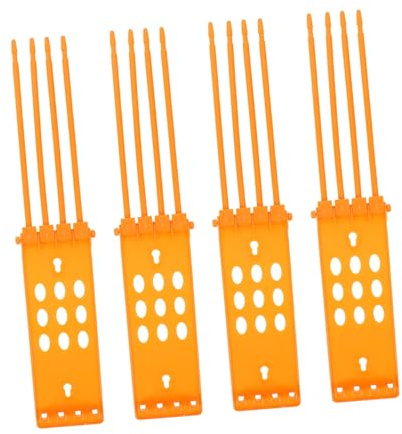 GALPADA 4 Pièces Support pour Bagues de Pigeons Organisateur de Bagues Identification pour Oiseaux Rangement pour Pattes de Volaille Accessoire pour Colombophilie