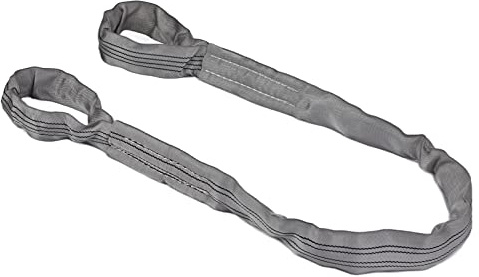 Depisuta Imbracatura di Sollevamento Rotonda Durevole 4T, Cinghie Flessibili a Doppio Anello in PES, Larghezza 85 Mm, Versatile in Vari Settori (#1)