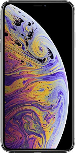 Apple iPhone XS Max, 512GB, Silver (Renewed)