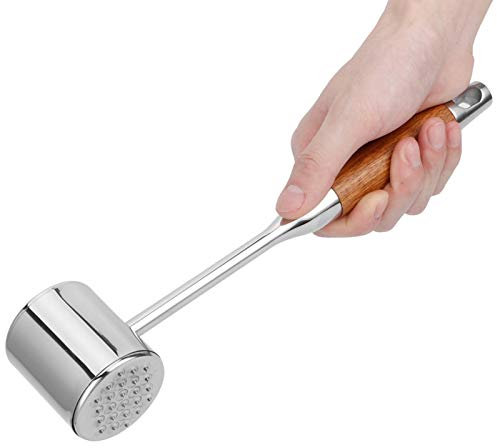 Mazo Ablandador De Carne, Martillo Ablandador De Carne De Doble Cara De Acero Inoxidable Máquina Ablandadora De Carne Para Restaurante De Cocina