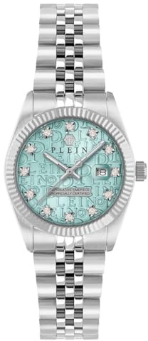 Philipp Plein Damen Analog Quarz Armbanduhr Date Superlative