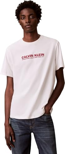 Calvin Klein SS 30s Whsl SP GRAP Lv04re820g Camisetas gráficas Hombre (Pack de 1)