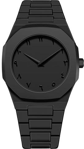 FANMIS Orologio da polso da uomo ispirato all'anime, alla moda, minimalista, creativo, design a wormhole, elegante e durevole, orologio sportivo da uomo