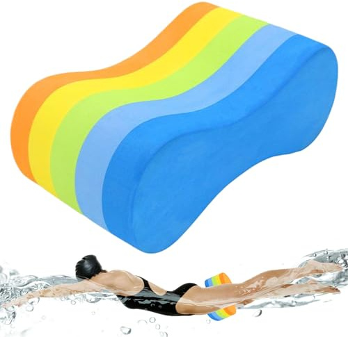 Pull Buoy Schwimmhilfe, Schwimmbrett, Unisex Pullbuoy Float Schwimmen Pull Buoy Trainingshilfe, aus Eva, für Erwachsene Senioren Kinder, Swimming Training