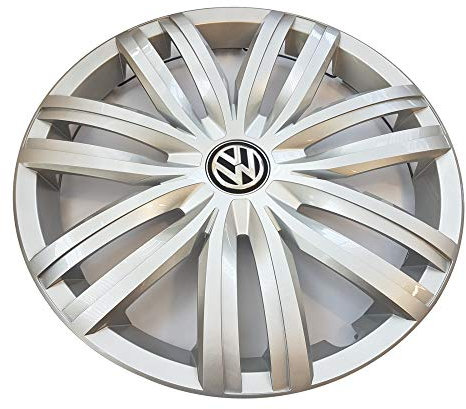 Volkswagen 2K56011471ZX Radkappe (1 Stück) Radzierblende 16 Zoll Radvollblende 6Jx16 Stahlfelge