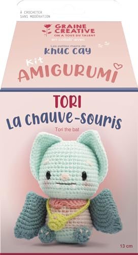GRAINE CREATIVE Amigurumi Fledermaus-Set
