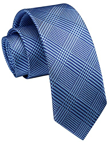 Enlision Schmale Herren Krawatte Klassische 6cm Krawatten für Formelle Hochzeit Business