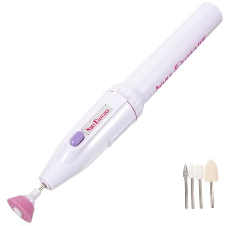 Healeved Trapano Elettrico per Unghie Portatile Professionale, Lima Elettrica Compatta per Manicure e Pedicure, Strumento per Unghie Acriliche da Viaggio, Uso Saloni e Casa