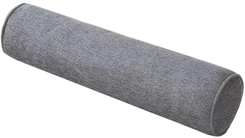 Hoowarm Zylindrisches Nackenrolle 15x40/15x50/20x60 Rohrkissen Bequemes Multifunktional Reisekissen Abnehmbar Kissenrolle Rollenkissen für Nacken, Beine, Rücken, Bett, Yoga(A2,20x100cm/8x39in)