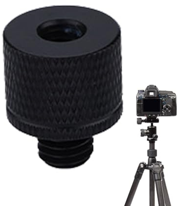 Adattatore filettato per treppiede, 1/4 pollici, adattatore filettato per fotocamera, accessorio fotografico, proiettore per esterni, monopiede