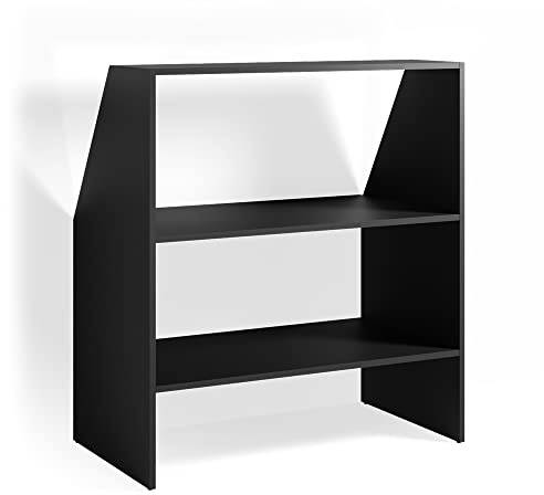 Vicco Dachschräge Regal, Anthrazit, 90 x 100 cm | zur Aufbewahrung von Kisten und Büchern unter Dachschrägen