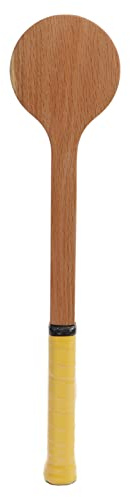Snufeve6 Tennis Pointer Holzlöffel, Professionelle Tennisschwung-Trainerhilfe, Tragbarer Tennisschläger, Tennis Sweet Pointer Übungswerkzeug für Junioren, professionelle Spieler,(55cm)