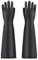 YIOIY Gants résistants aux produits chimiques, gants en caoutchouc très résistants, gants de protection industrielle, réutilisables, résistants à l'acide, aux alcalins et à l'huile (55 cm)