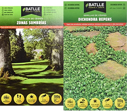 Semillas Batlle Cesped ZONAS SOMBRIAS & Dichondra Repens