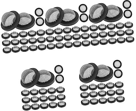 DOITOOL 100pcs Hose Washer Screen Washer Hose Filter Strainer for Garden Connector Inlet Coupling Strainer Fits Fittings for Garden
