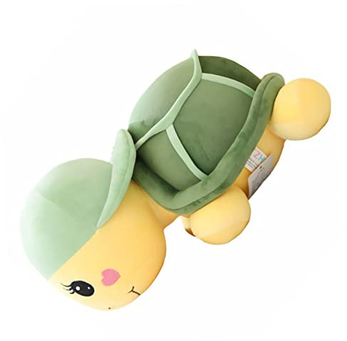 TOYANDONA 1stück Plüsch Schildkröte Kissen Lustiges Dekorationsspielzeug Für Sofa Schlafzimmer Und Grünes Kuscheltier Für Als Oder Wohnaccessoire