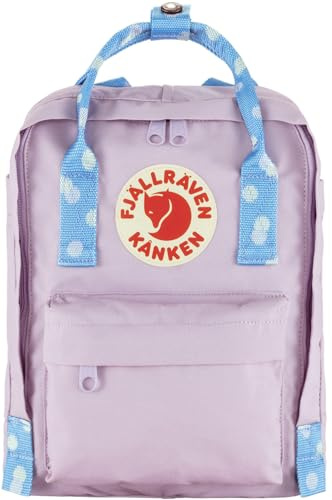 FJALLRAVEN 23561-457-916 Kånken Mini Sportryggsäck Herr Pastel Lavender-Confetti Mönster OneSize, Pastel lavender-konfetti mönster, Taglia unica, Sporter
