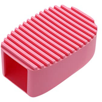 LALAFINA Mini Planche à Laver Silicone Brosse à Linge Portable Multifonctionnelle Pour Nettoyage Des Vêtements Rose