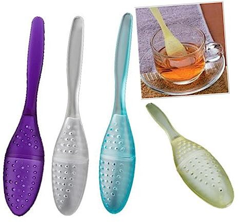 PRETYZOOM Filtri Per Tè Forma Infusore Colori Misti Per Tazze Da Facile Da Usare Per Infusione Tè e Tisane