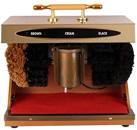 Miuxe Cireuse À Chaussures, Cireuse À Chaussures Automatique, Induction Automatique, Électrique, Titane, Hôtel Commun 220V Portable