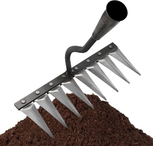 Herramienta de Garra de jardín, Herramienta de Hierba de jardín, extracción de Rastall de múltiples Largos | Herramienta de eliminación de la Garra multipropósito a Mano para el Patio del Patio