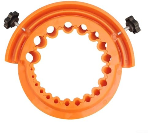 Drill Sharpener Tool, Portable Drill Bit Grinding Attachment Multipurpose Grinder Tool, For Anglers Using 'Angle' Tools(Orange)
