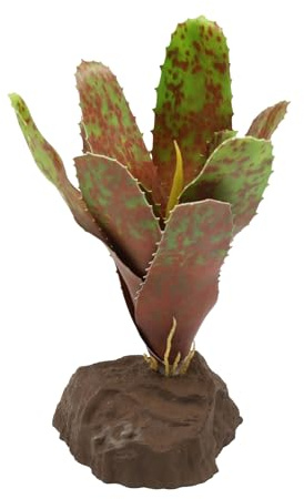 Lucky Reptile Scape it Easy – Bromelie Neoregelia grön ca 20 cm – bottenbotten för terrarier