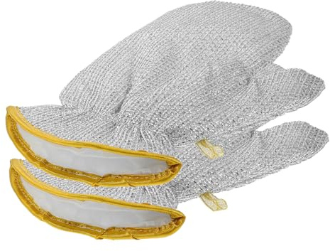 Didiseaon 2pcs Kitchen Gloves Heat-resistant Dish Washing Gloves for Household Chores Comfortable Practical