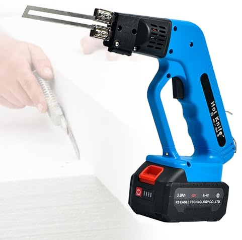 VNATWGOO Coltello Riscaldante Elettrico con Cassetta degli Attrezzi, Utensile da Taglio Professionale da 150 W per Taglio di Plastica E Spugna