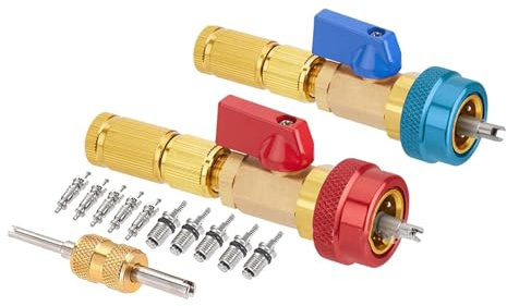 PURPLELILY Herramienta de extracción de núcleos, válvulas, sistemas de refrigeración, herramientas de reparación, accesorios de reparación de desmontaje de metal