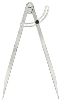 Verstellbarer Zirkel Groß, Zirkel mit Feststellrad Anreißzirkel mit Feststellflügel und Bleistifthalter,Stangenzirkel für Holzbearbeitung, Metallbearbeitung, Lederverarbeitung (300MM)